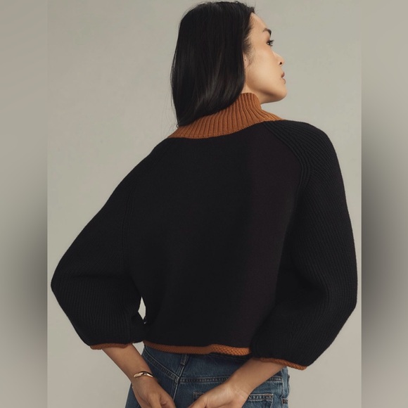 Anthropologie maeve cape cardigan sweater size xl - Picture 2 of 9